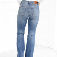 Luxoré Mid Rise Flare Jeans with FlexFit™